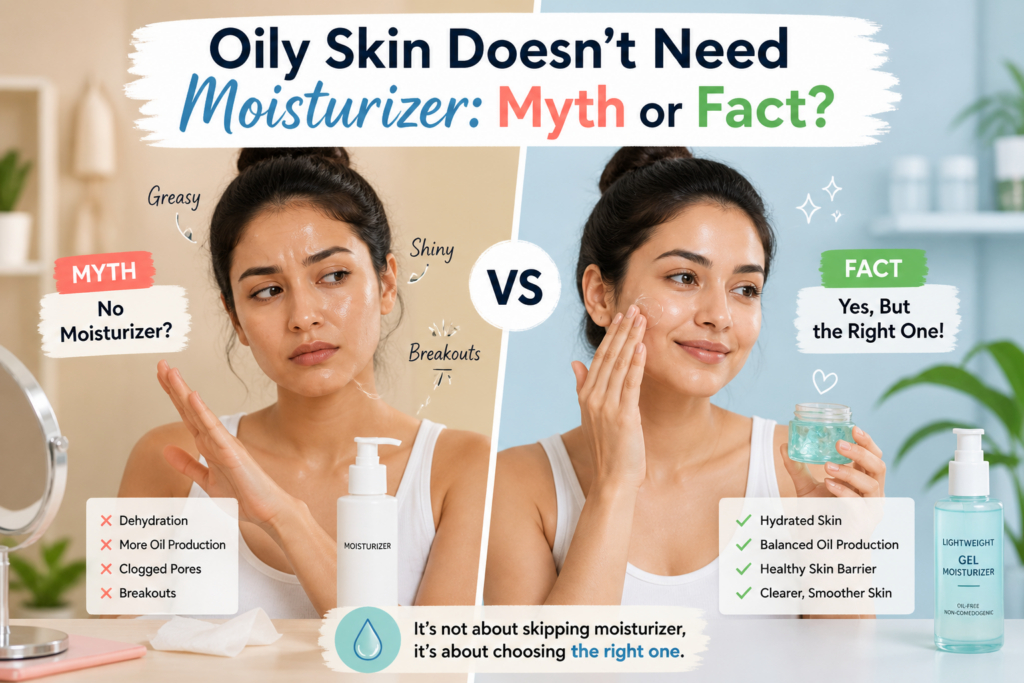 Why Moisturizer Matters For Oily Skin